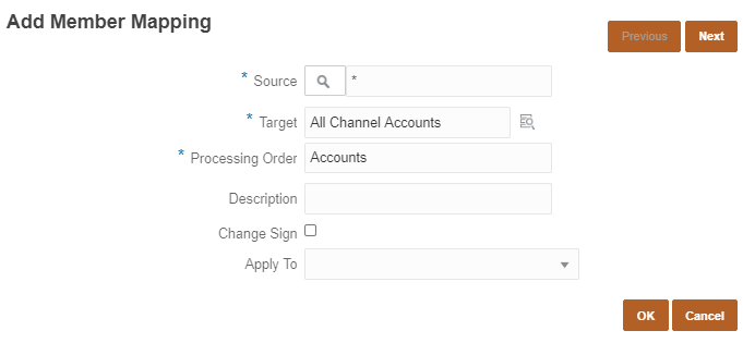 Mapping Account members